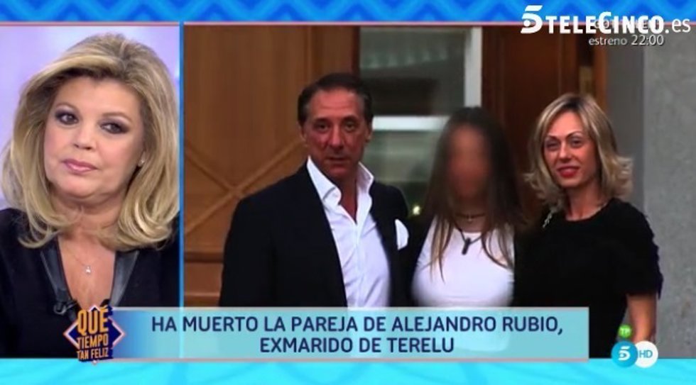 Terelu Campos afectada tras el repetino revés./ Terelu Campos-Telencinco