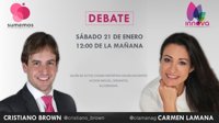 Cristiano Brown y Carmen Lamana se disputarán el liderazgo de UPyD la próxima semana
