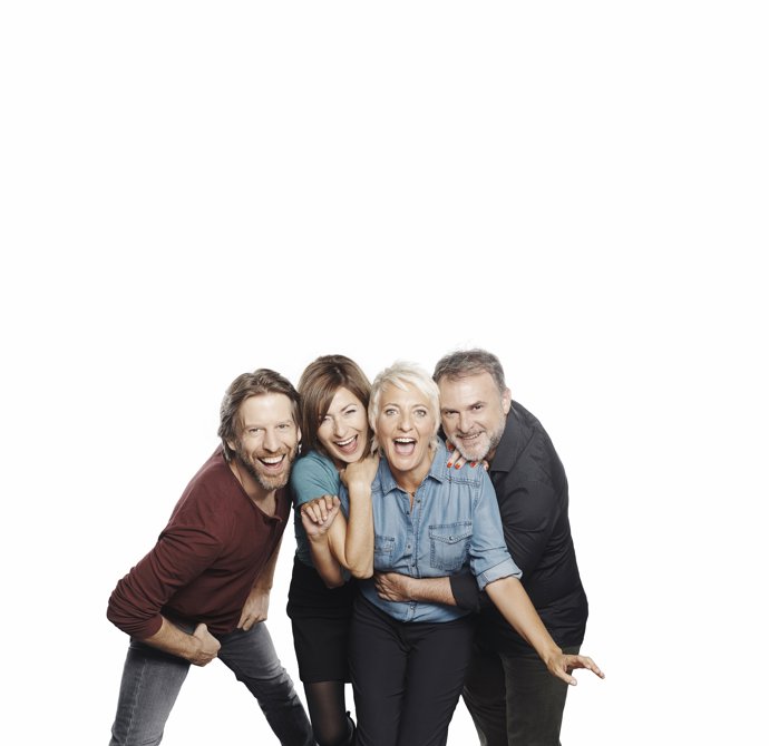 Los actores de 'Los vecinos de arriba'