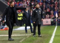 Simeone: "Venimos creciendo partido tras partido acercándonos a la regularidad del juego"
