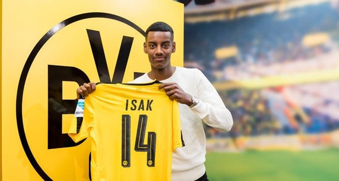 Alexander Isak ficha por el Borussia Dortmund