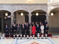 Iniesta, Beitia y la FEB reciben los Premios Nacionales del Deporte
