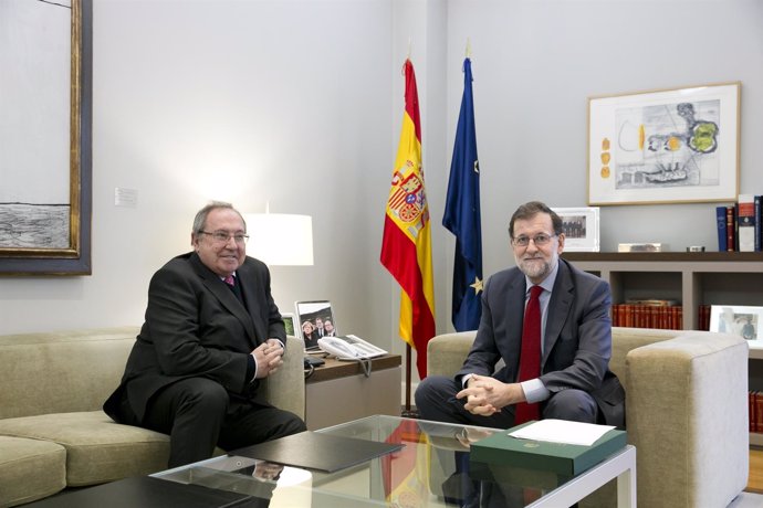 Mariano Rajoy  reunido con José Luis Bonet