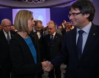 Puigdemont reivindica a Catalunya como "socio comprometido" en los retos europeos