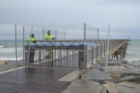 Badalona aprobará un presupuesto de urgencia ante los daños ocasionados por el temporal