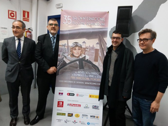 Presentación del 35 Salón del Cómic