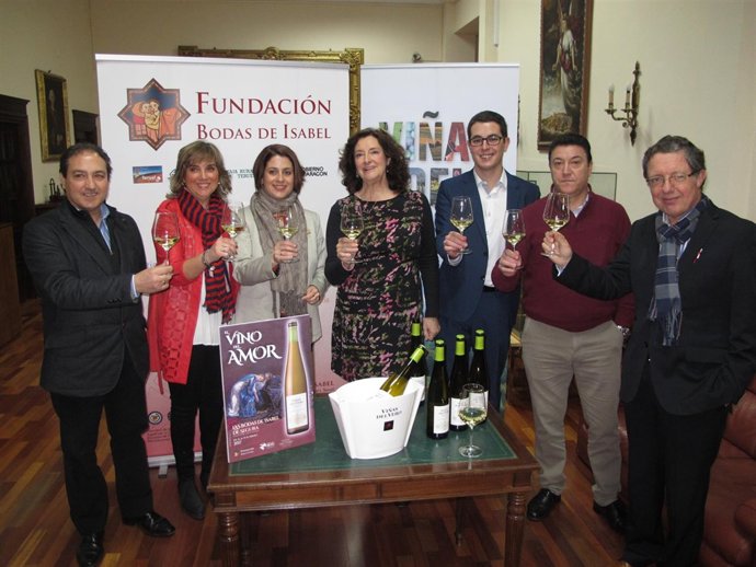 Presentación de 'El vino del Amor'.