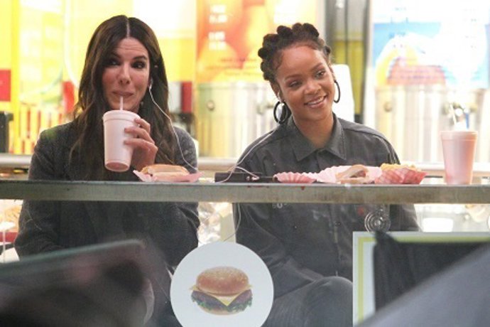 Sandra Bullock y Rihanna juntas en 'Ocean's Eight'/CordonPress