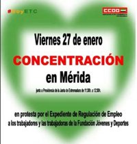 Una concentración defenderá el viernes en Mérida la continuidad de 'El Ejercicio Te Cuida' y sus trabajadores