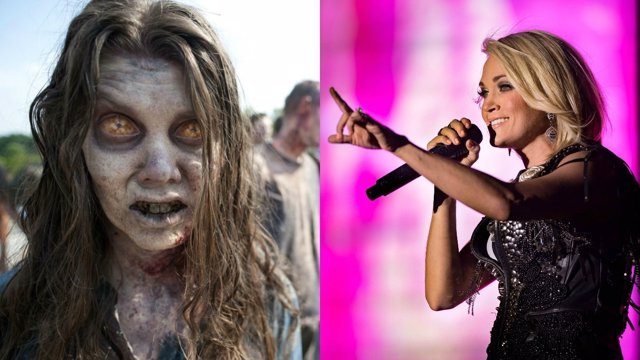 The Walking Dead y Carrie Underwood