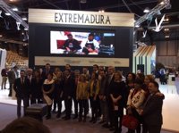Las visitas al stand de Extremadura en Fitur suben un 30% este año