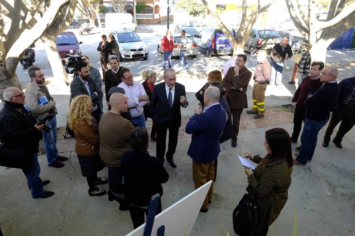 Alcalde de Málaga Francisco de la Torre en Colmenarejo Emasa