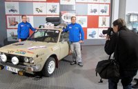 Dos salmantinos en el Rallye Monte-Carlo de coches clásicos