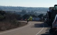 Una mujer en estado crítico al sufrir un accidente cerca de Aljucén (Badajoz)