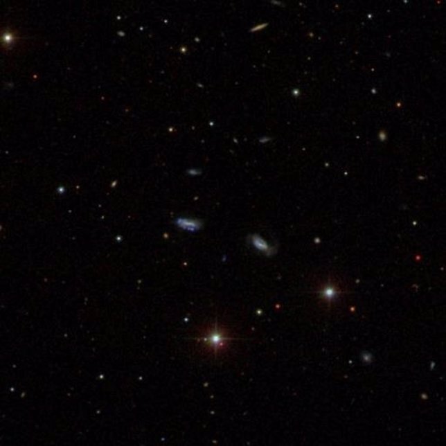 Galaxias enanas unidas gravitacionalmente