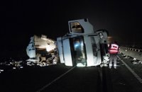 Denunciado un camionero herido en un accidente en Sunbilla por triplicar la tasa de alcohol