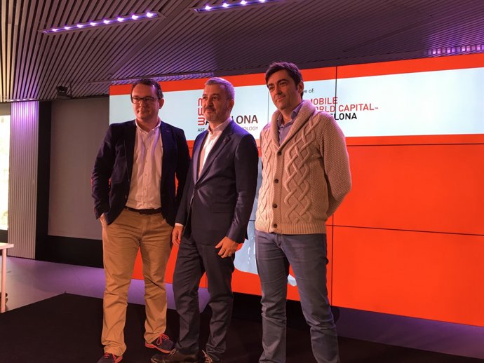 Aleix Valls, Jaume Collboni y Juan Baselga