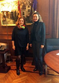 Salom recibe a la nueva directora de la cárcel de Palma