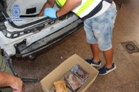 Detenidos integrantes de una red que iba a trasladar droga de Valencia a Santander