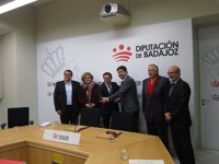 La Diputación de Badajoz cede a la FEMP el uso de la plataforma 'Ágora' para entidades de recaudación tributaria