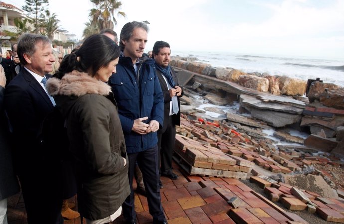 De la Serna y  García Rodríguez visitan Almenara (Castellón) 