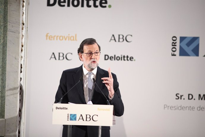 Rajoy en el Foro ABC