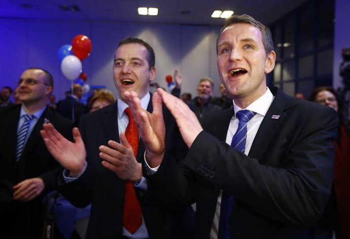 El dirigente de AfD Bjoern Hoecke
