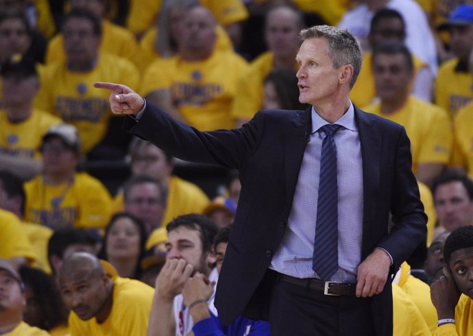 Steve Kerr, entrenador de Golden State Warriors