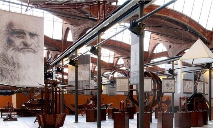 La exposición 'Leonardo da Vinci. El genio y los inventos' en el mNACTEC