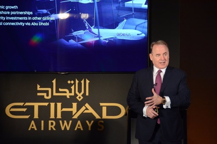 James Hogan, presidente y CEO de Etihad Airways
