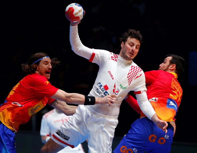 La selección española de balonmano cae ante Croacia