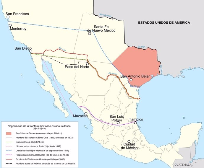 Fronteras México EEUU