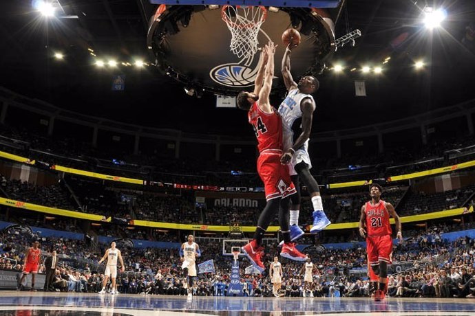 Mirotic en el Orlando Magic - Chicago Bulls