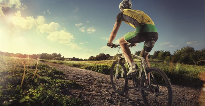 Professional ofroad cyclist