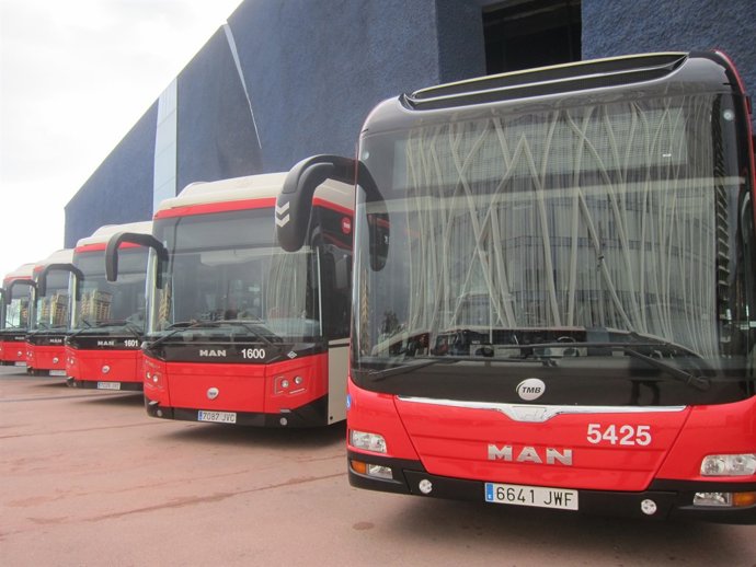 Autobuses nuevos de TMB