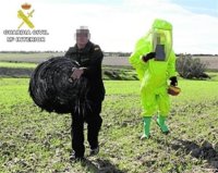 Las esferas espaciales halladas en Hellín y Murcia ya están en manos de la Fuerza Aérea estadounidense