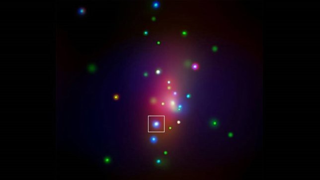 Posición de SN 2014C 