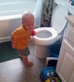 Truco de un bebé para no ir a trabajar