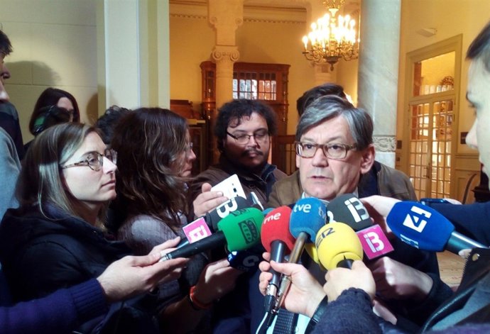 El vicepresidente del Parlament, Vicenç Thomàs