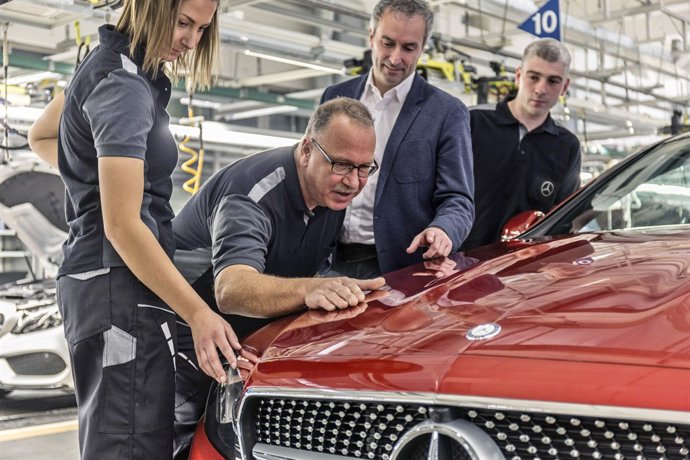 Producción del Mercedes-Benz Clase E Coupé en Bremen