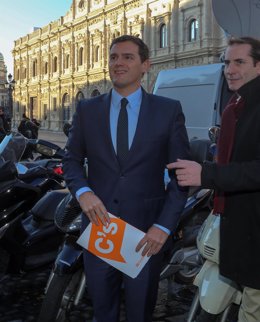 Albert Rivera, en Sevilla.