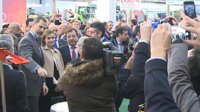 Los Reyes inauguran la feria agroganadera Agroexpo de Don Benito (Badajoz) arropados por una multitud