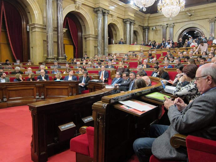 Pleno del Parlament