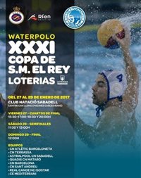 Loterías apoya la XXXI Copa del Rey de Waterpolo en Sabadell
