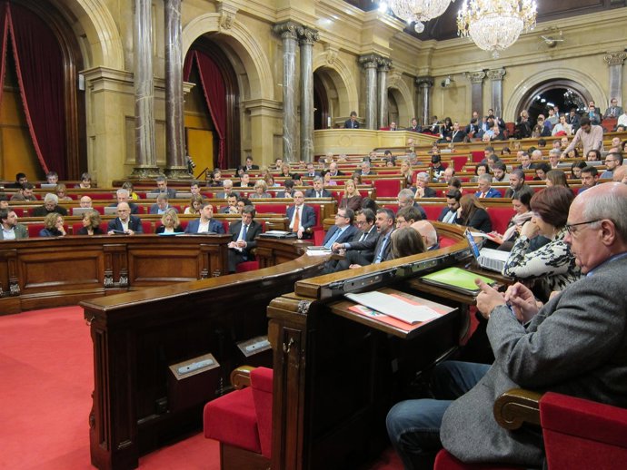 Pleno del Parlament