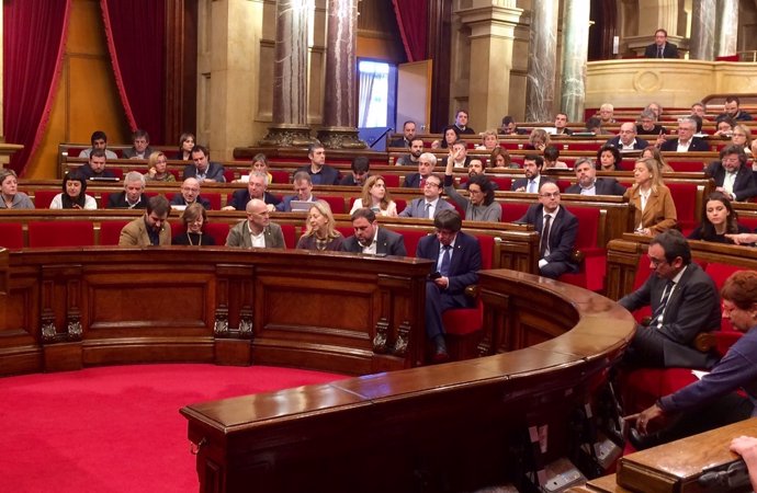 Pleno del Parlament