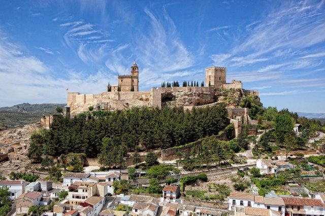 Panorámica de la fortaleza de La Mota