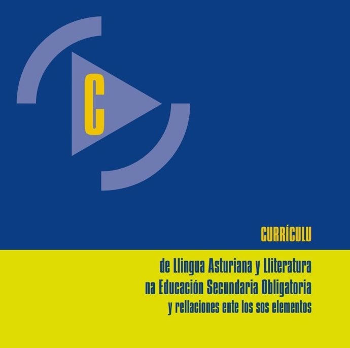 Portada del Currículum de Llingua Asturiana de Secundaria. 