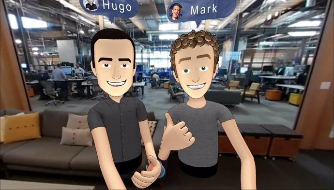 Mark Zuckerbeg y Hugo Barra