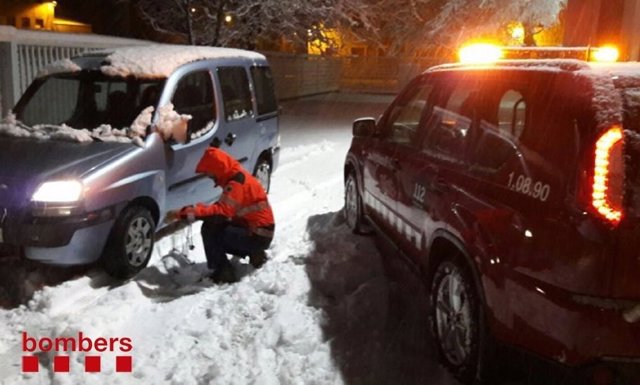 Nieve, emergencias, carretera, cadenas